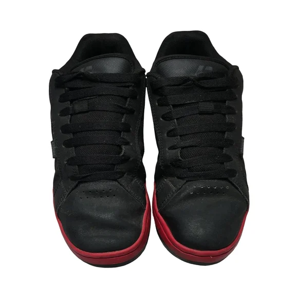 Y2K Etnies Metal Mulisha Skull Puffy Black Skate Shoes Sz 10 Mens Skater - Picture 5 of 9